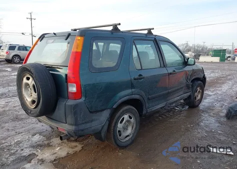 2004 Honda Cr-V Lx из США, поврежденный, VIN SHSRD68414U200312